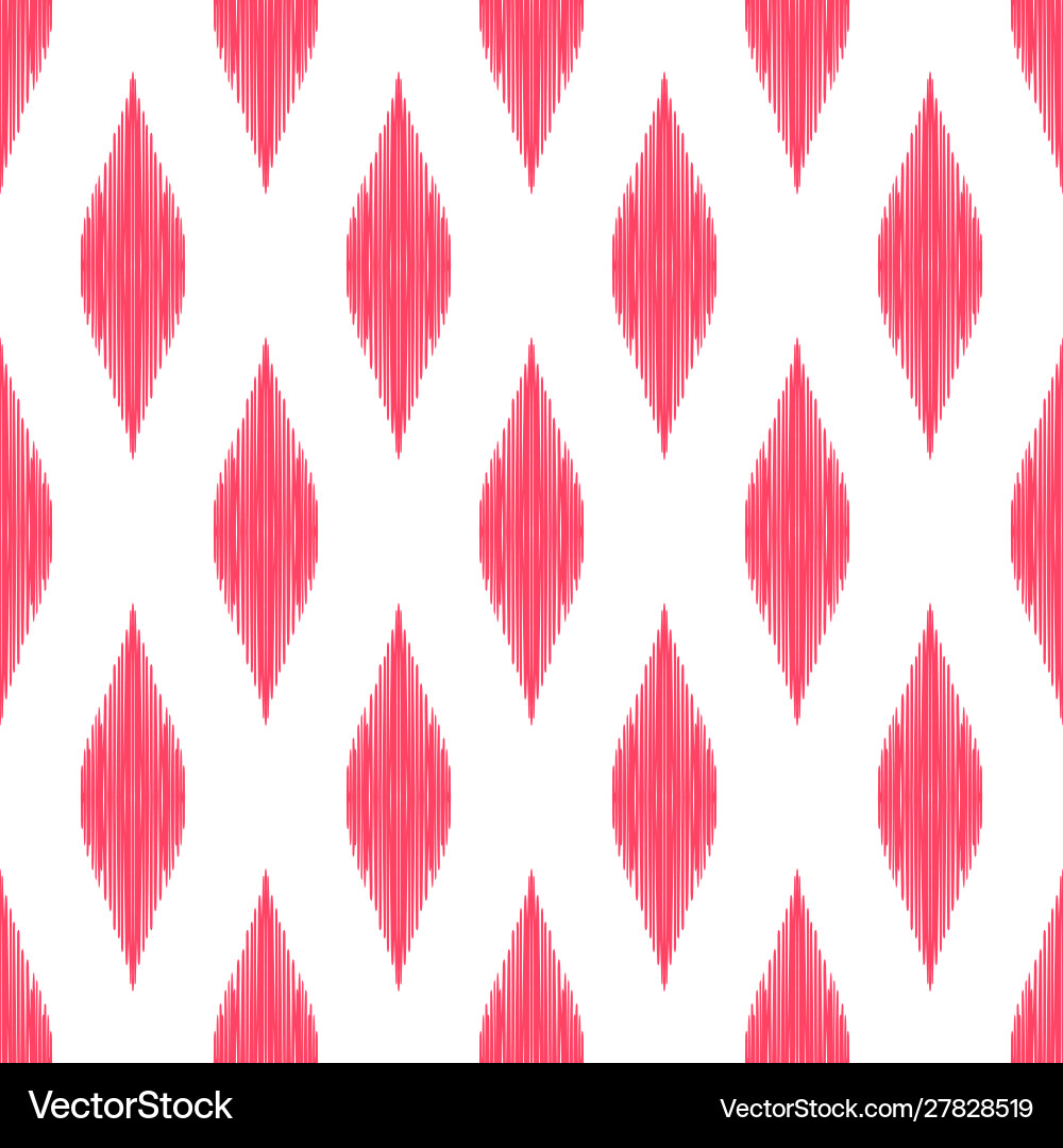 Ikat seamless pattern tribal background – Royalty-Free Vector | VectorStock, image size:1000x1080