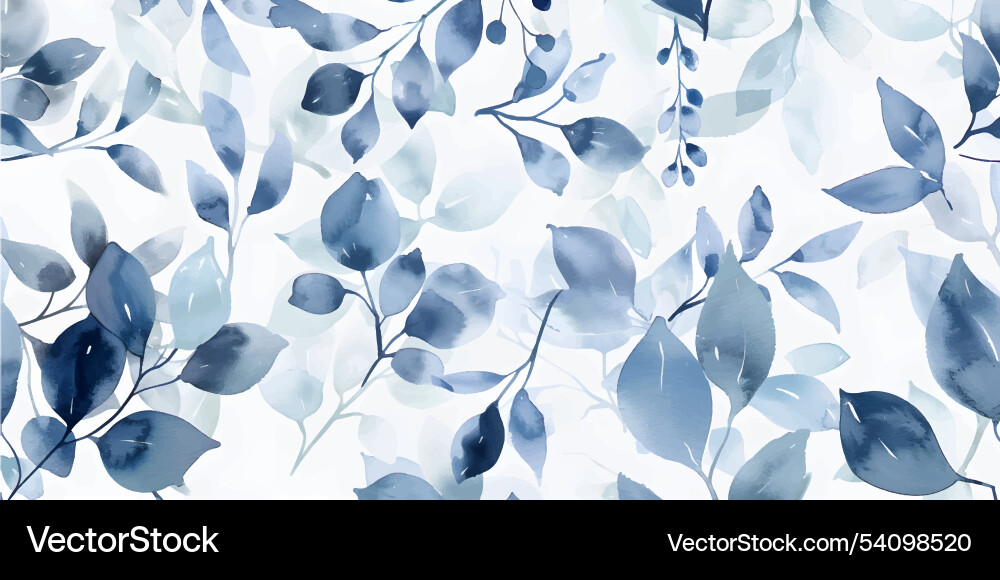 Abstract botanical in pattern background blossom Vector Image