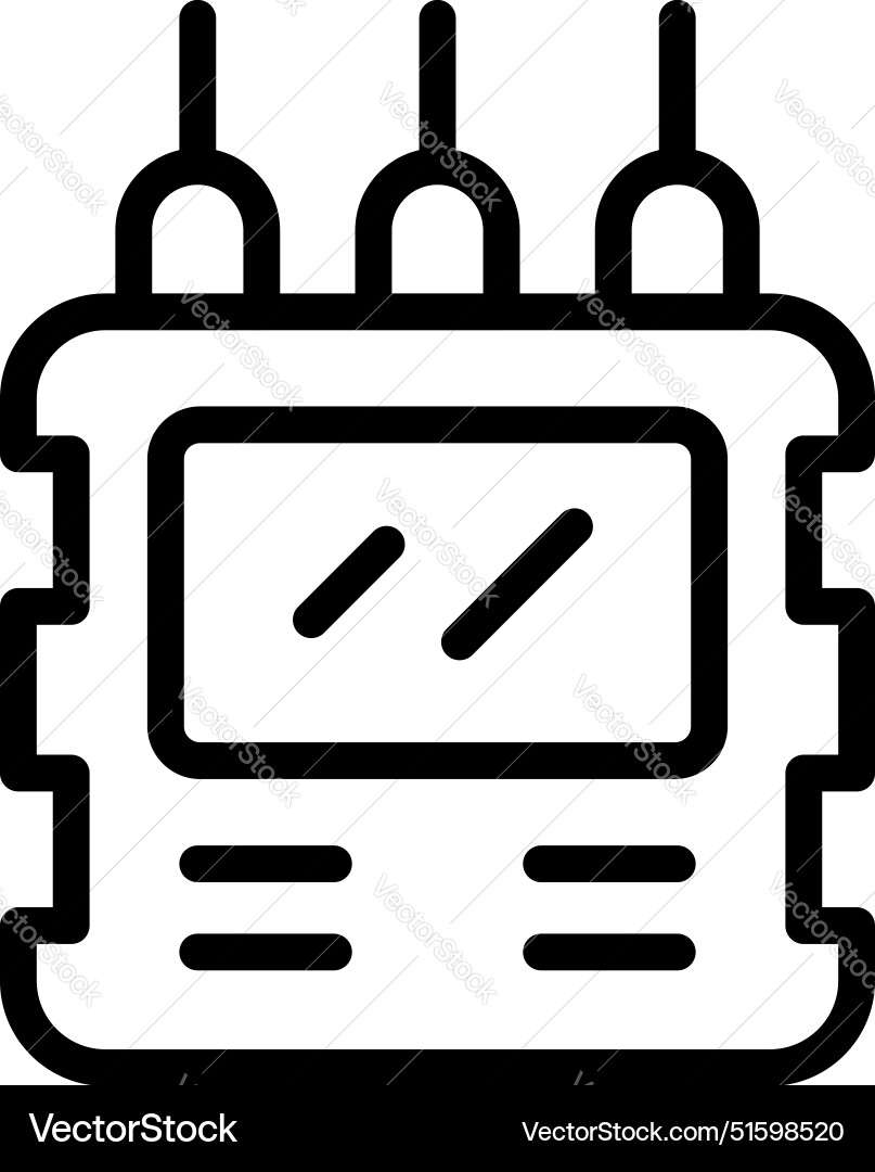 Electronic device with sensors measuring data Electronic device with sensors measuring data vector image