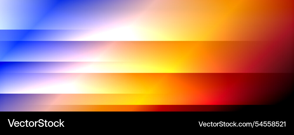 Dynamic shadow lines with gradient colors Vector Image