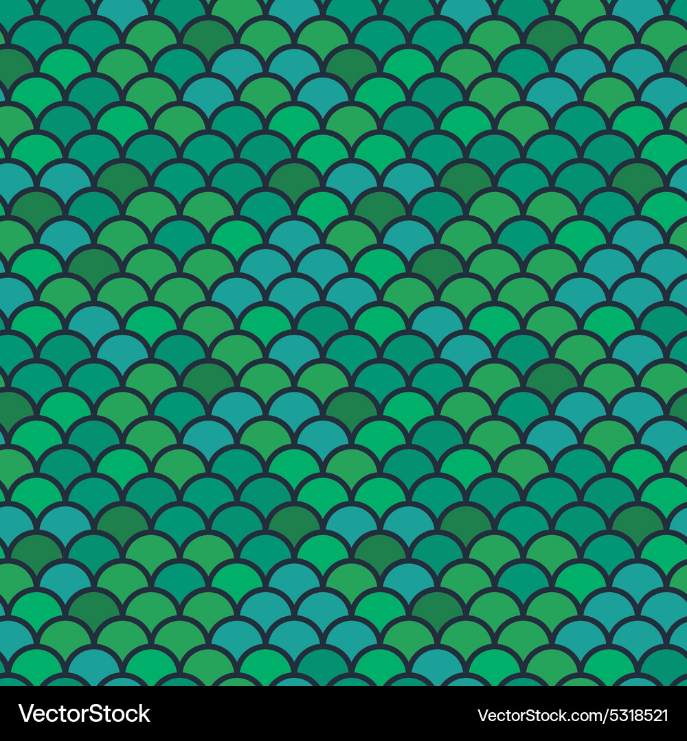 Seamless pattern in the form of flakes Vector Image