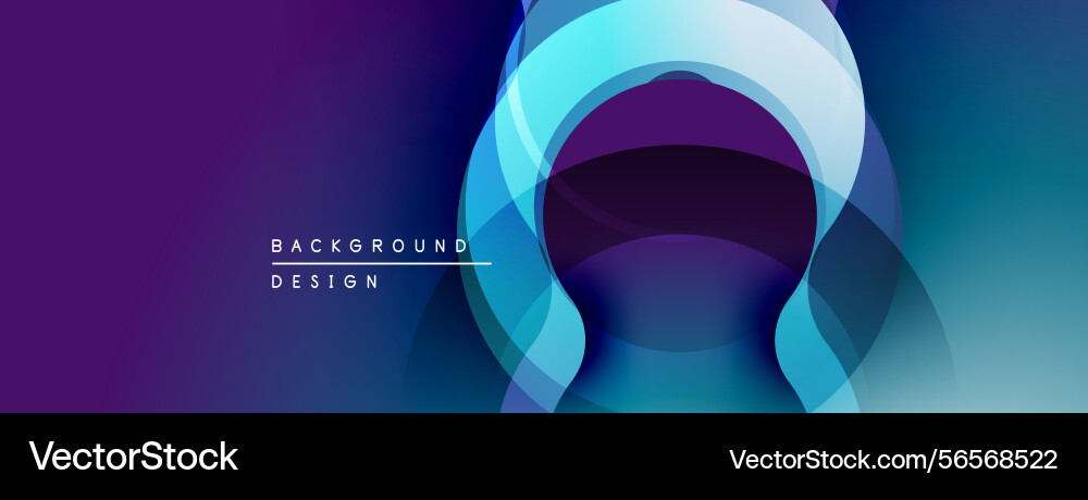 Abstract background features overlapping circles Abstract background features overlapping circles vector image
