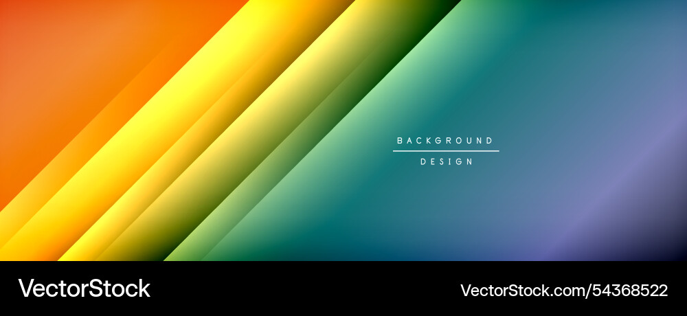 Colorful gradient with lines made of shadow Colorful gradient with lines made of shadow Vector Image