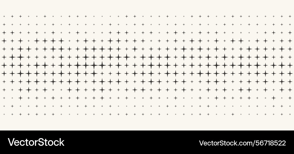 Retro abstract geometric design with grid vector image