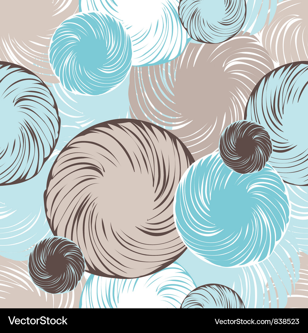 Ring Pattern Abstract Background Vector Image