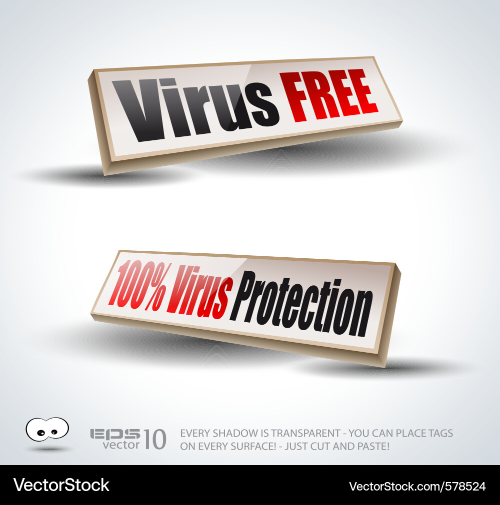 3D Panel Elements Vector Image