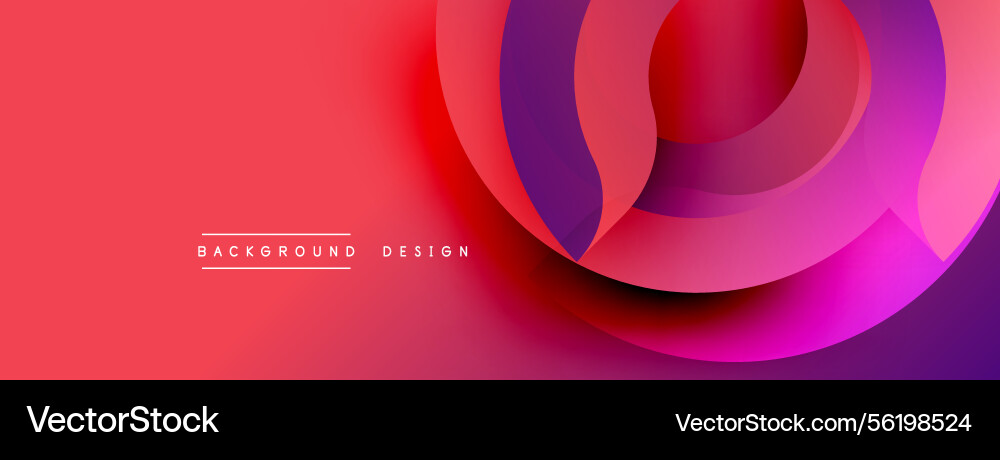 Abstract gradient design features overlapping Abstract gradient design features overlapping vector image