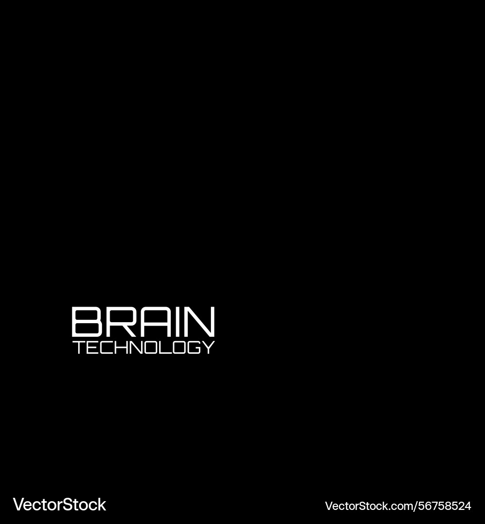 Artificial intelligence abstract brain Artificial intelligence abstract brain vector image