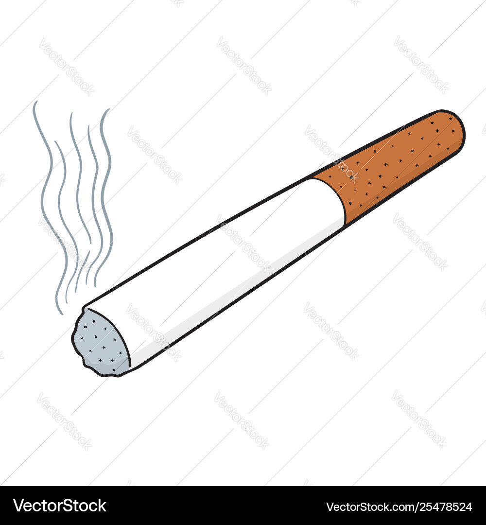 Cigarette vector image