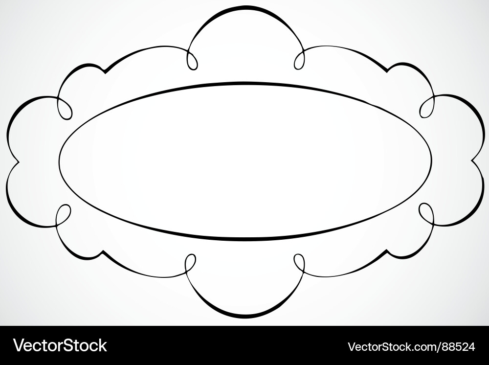 Elegant Frame Border Vector Image