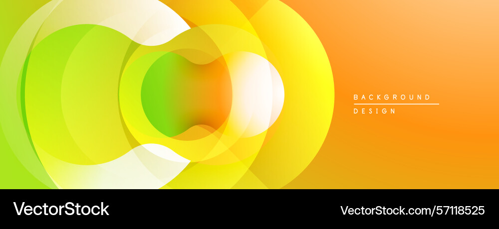 Abstract vibrant layers create flowing gradient Abstract vibrant layers create flowing gradient Vector Image