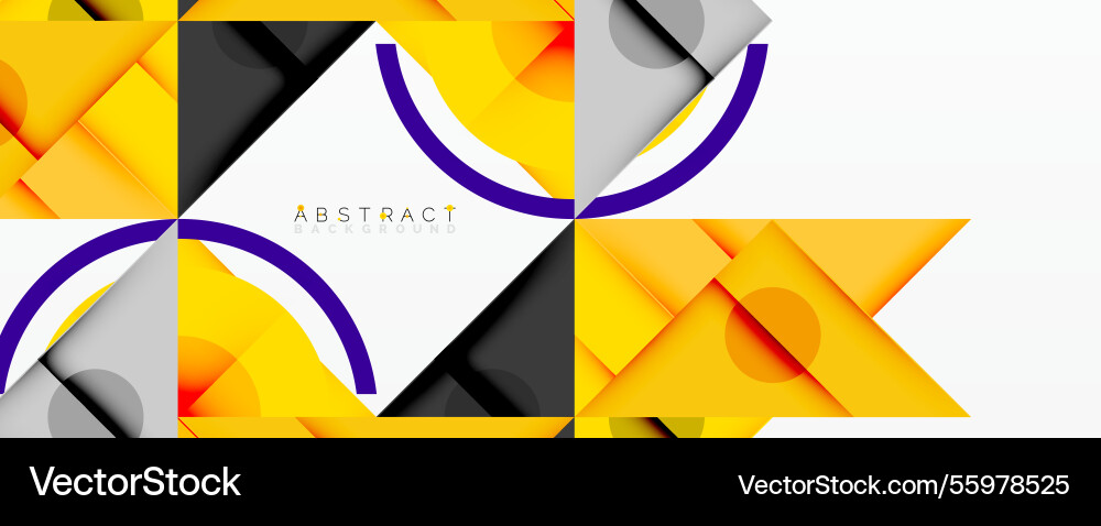 Geometric abstract design with layered triangles Geometric abstract design with layered triangles vector image