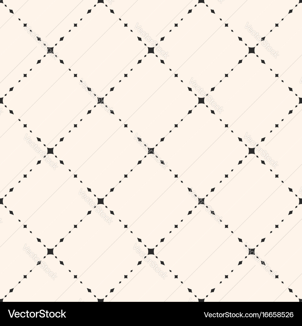 Diamond Grid Pattern vector image