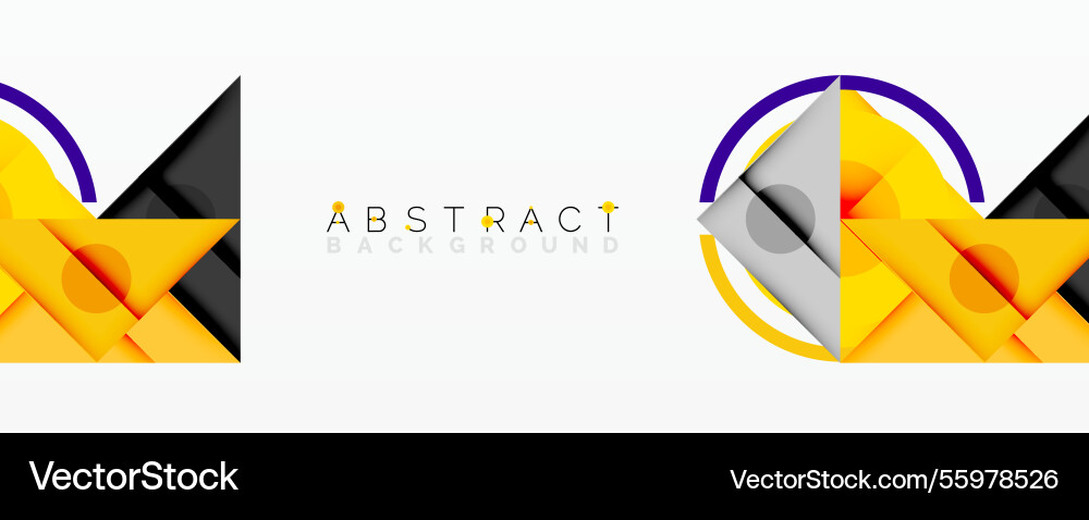 Geometric abstract design with layered triangles Geometric abstract design with layered triangles vector image