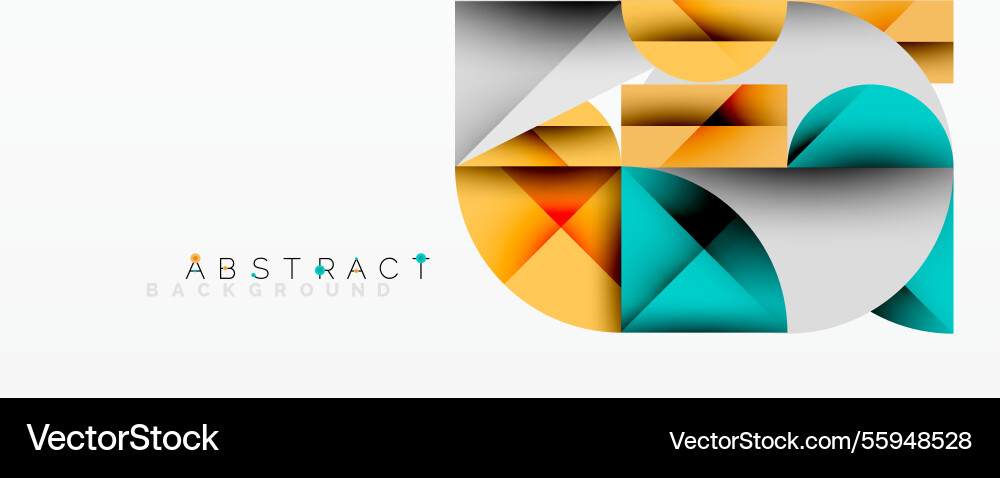 Abstract geometric design with intersecting Abstract geometric design with intersecting Vector Image