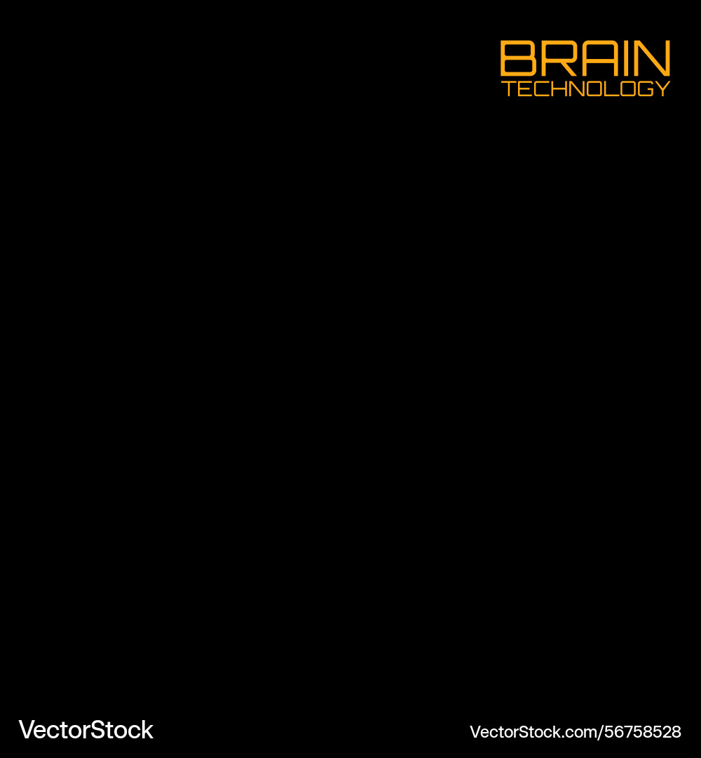 Artificial intelligence abstract brain Artificial intelligence abstract brain vector image