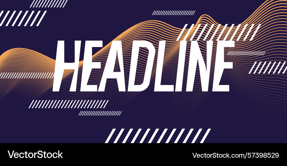 A simple elegant background with wavy lines vector image