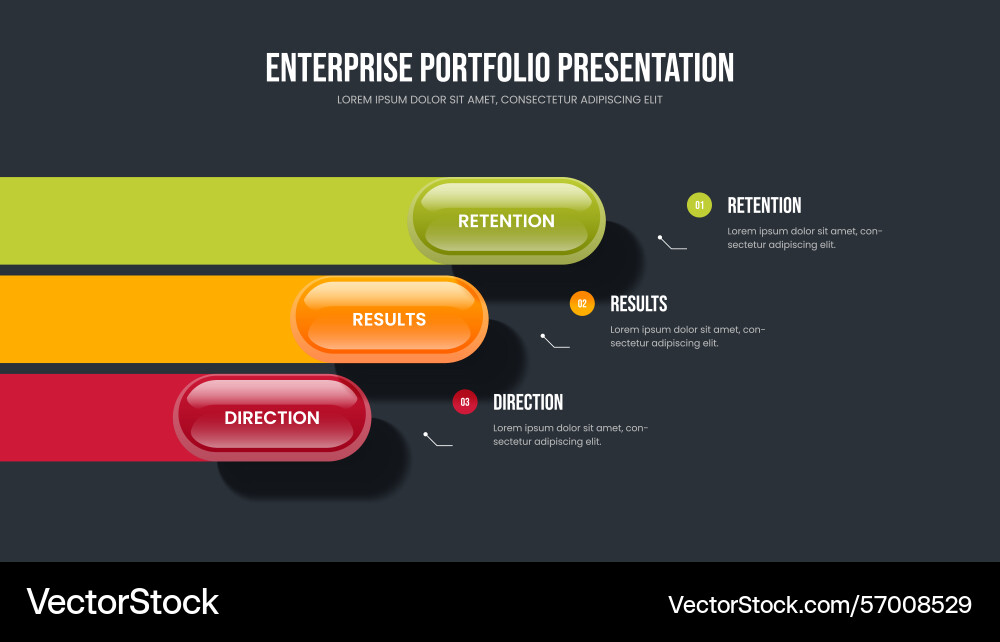 Creative profile frame layout project review Vector Image