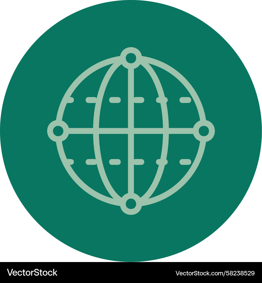 Quantum Algorithm Icon Vector Image
