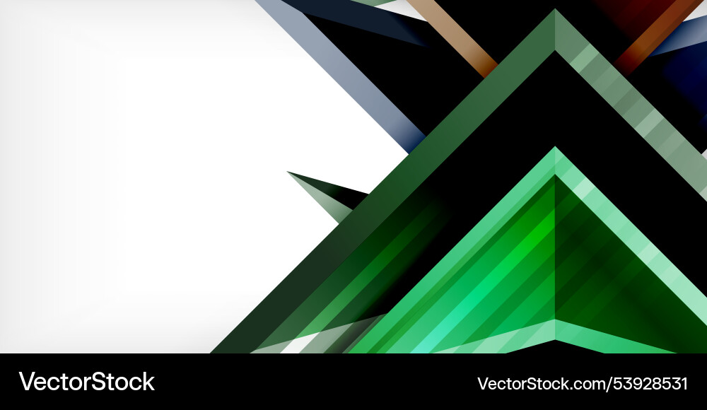 Abstract background color triangles and arrows Abstract background color triangles and arrows vector image