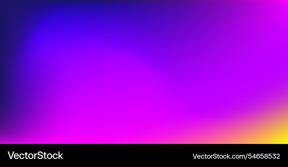 Abstract Flowing Color Gradient Background vector image