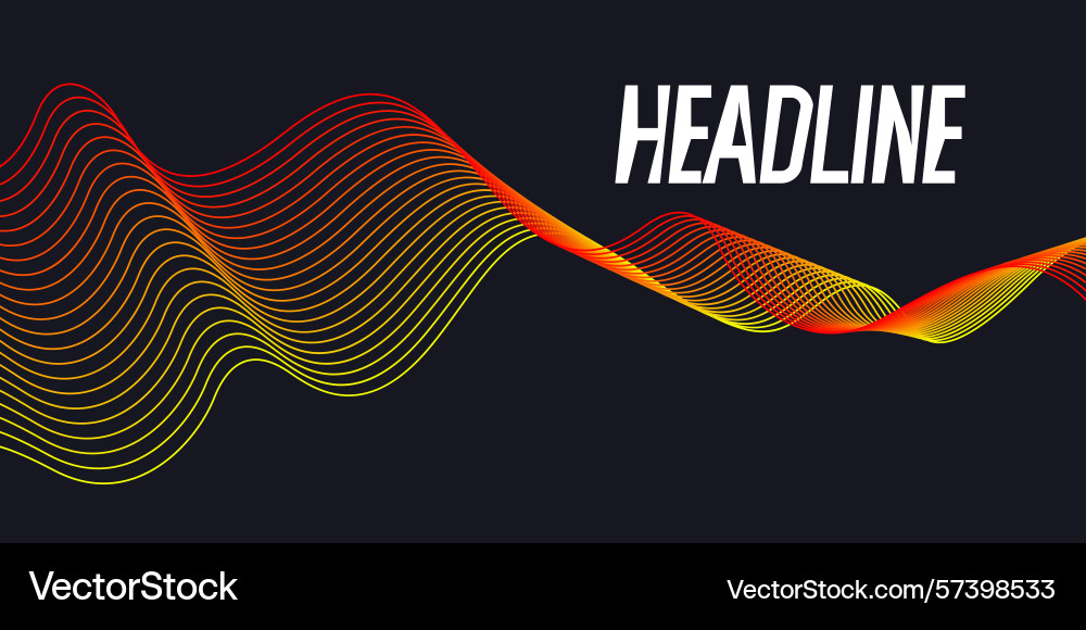 A background with wavy lines that create A background with wavy lines that create vector image