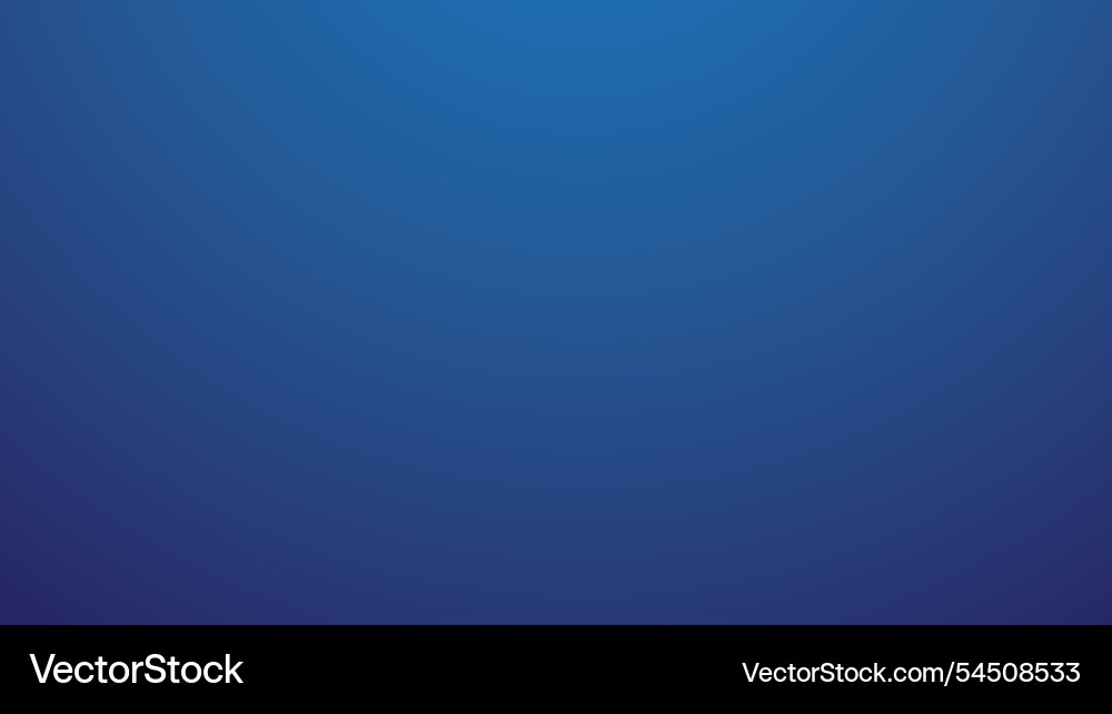 Blue gradient background with empty space vector image