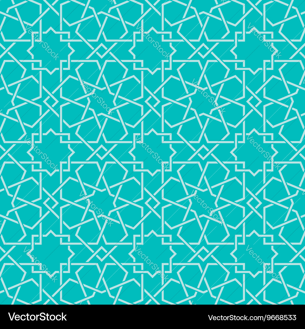 Islamic Geometric Pattern Royalty Free Vector Image
