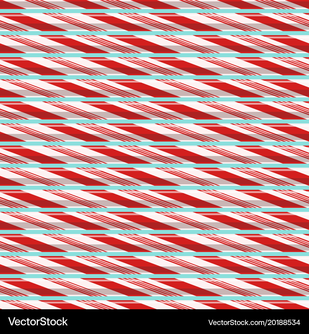 Candy Stripe Pattern vector image