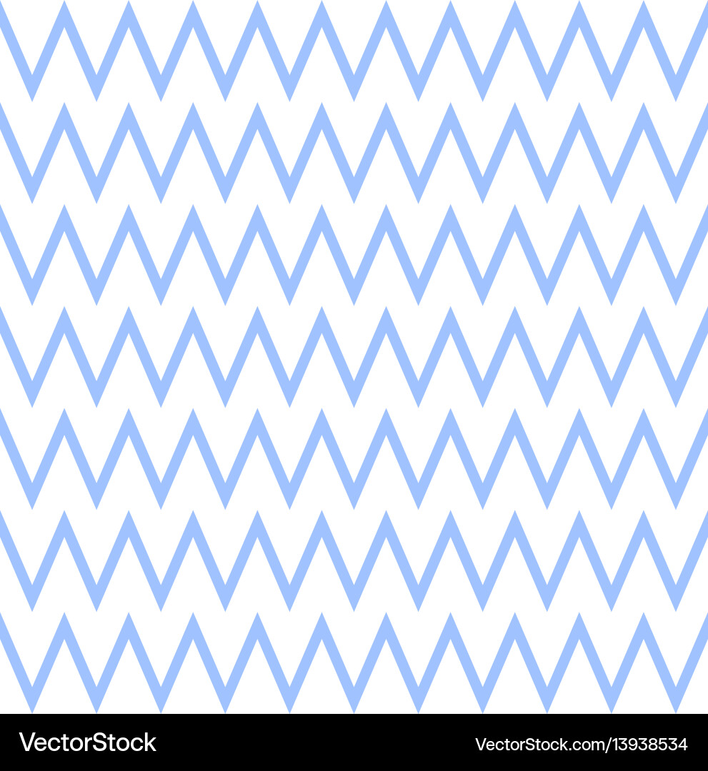Monochrome Triangular Wave Pattern Vector Image