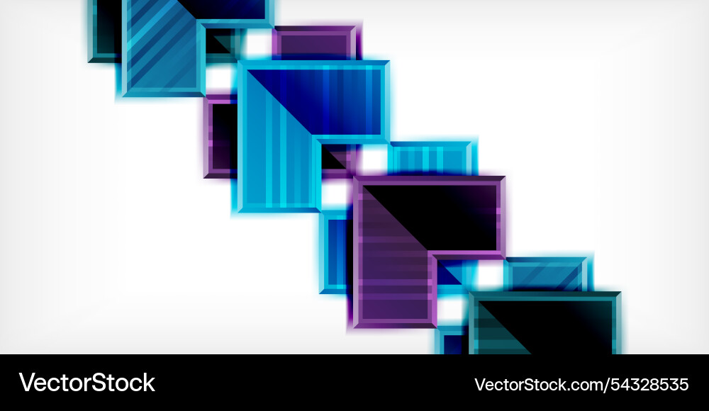 Arrow symbols created with 3d effects and line Vector Image