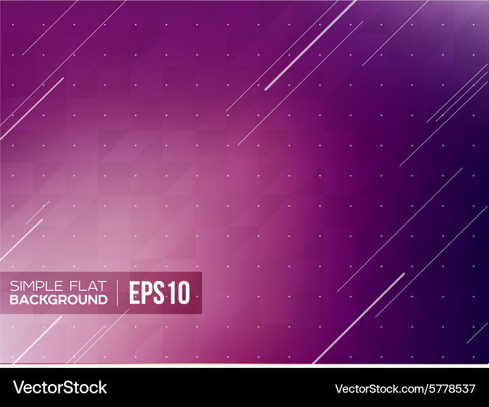 Gradient Flat Background Vector Image