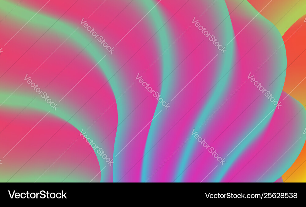 Colorful abstract shape background for advertising vector image