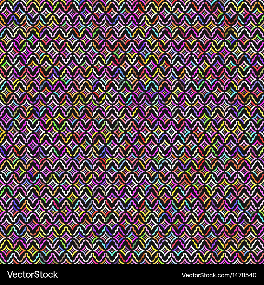 Abstract geometric pattern background colorful vector image