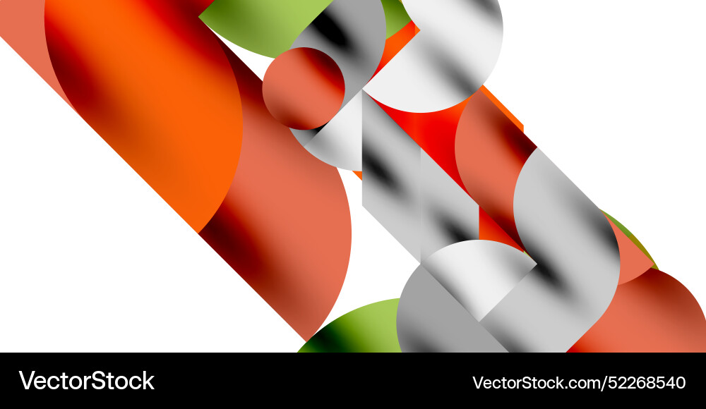Shadow effect shiny circles and round triangles Shadow effect shiny circles and round triangles Vector Image