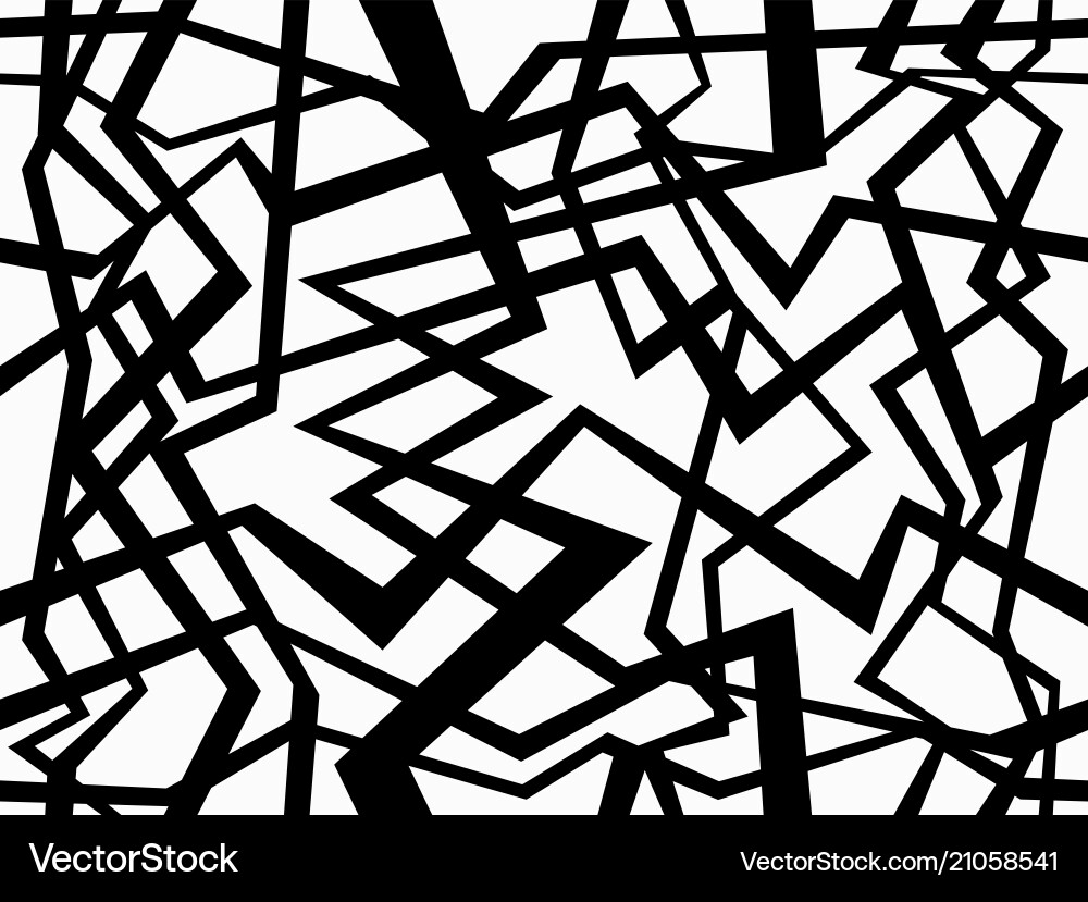 Abstract geometric pattern with random chaotic lin Abstract geometric pattern with random chaotic lin vector image