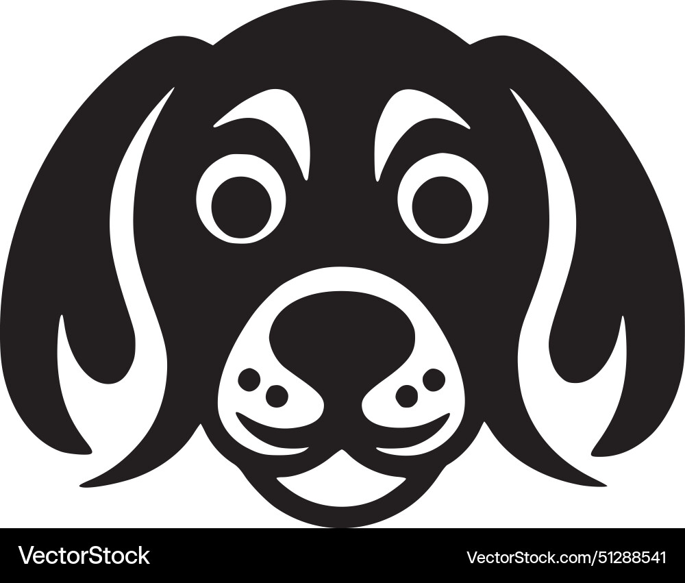 Hund - hochwertiges Logo ideal für T-Shirt Hund - hochwertiges Logo ideal für T-Shirt vektorbild