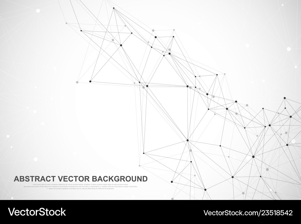Futuristic abstract background blockchain Futuristic abstract background blockchain vector image