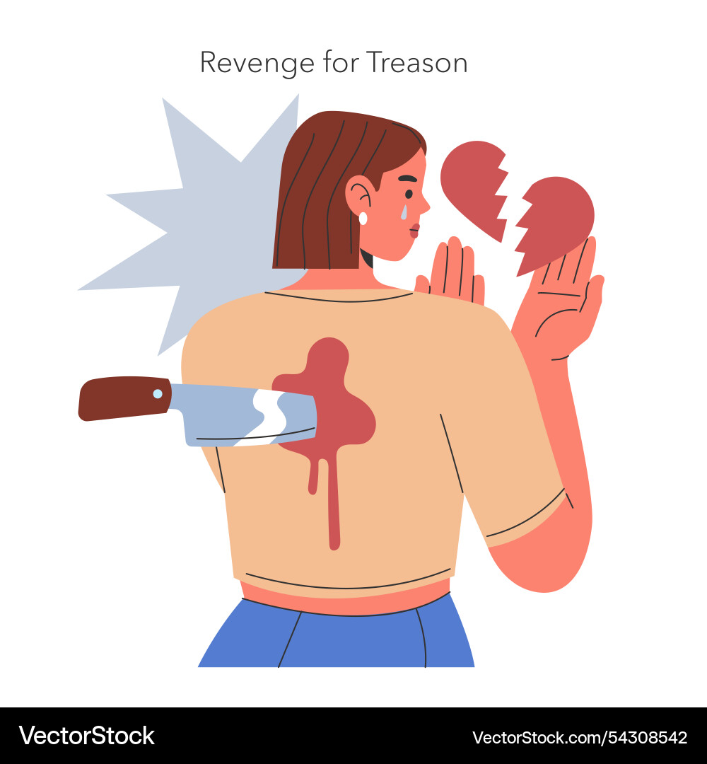 Reasons why women cheat flat royalty free vector image