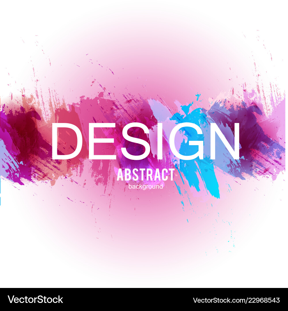 Abstract background colorful watercolor Abstract background colorful watercolor Vector Image
