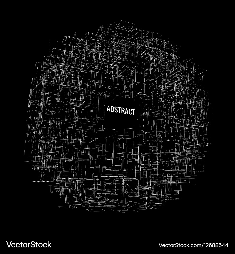Digital Architecture vector image