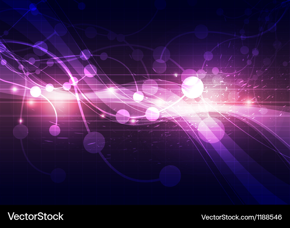 Dynamic Particle Stream Background vector image