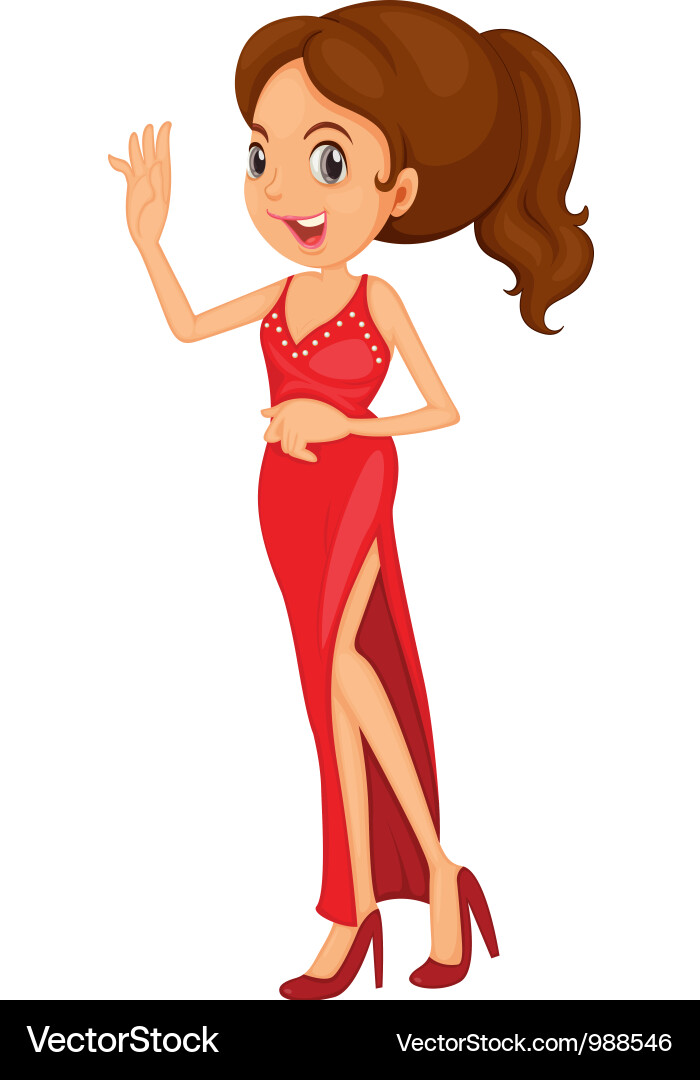 Formal evening Royalty Free Vector Image - VectorStock