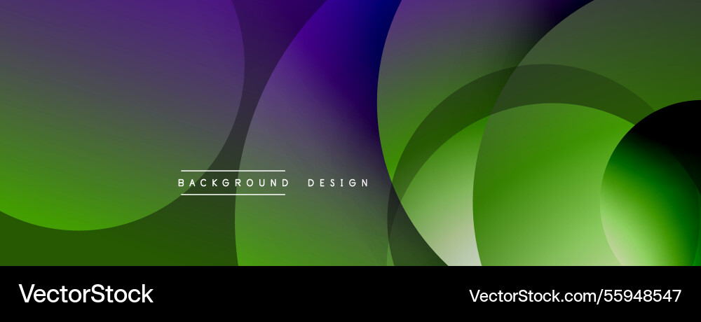 Abstract composition with layered circular Abstract composition with layered circular Vector Image