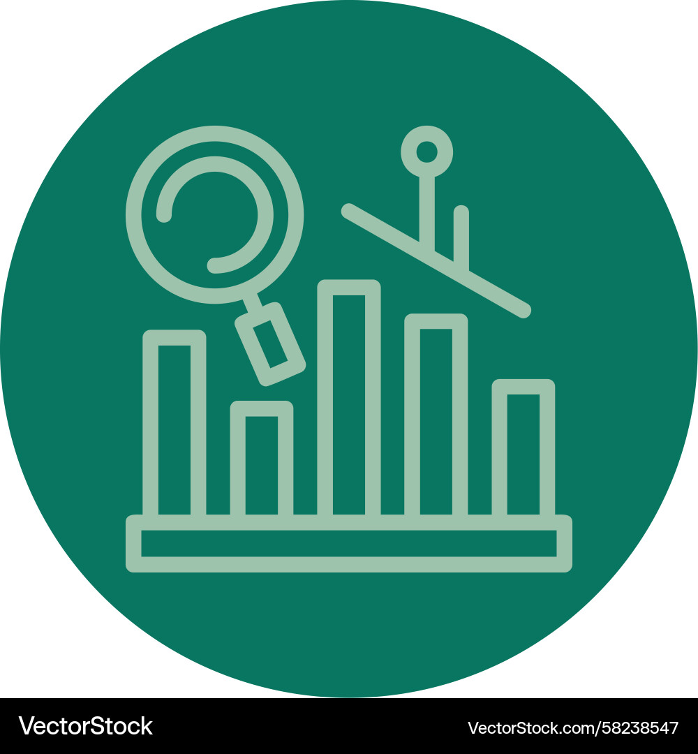 Predictive Analytics Icon Vector Image