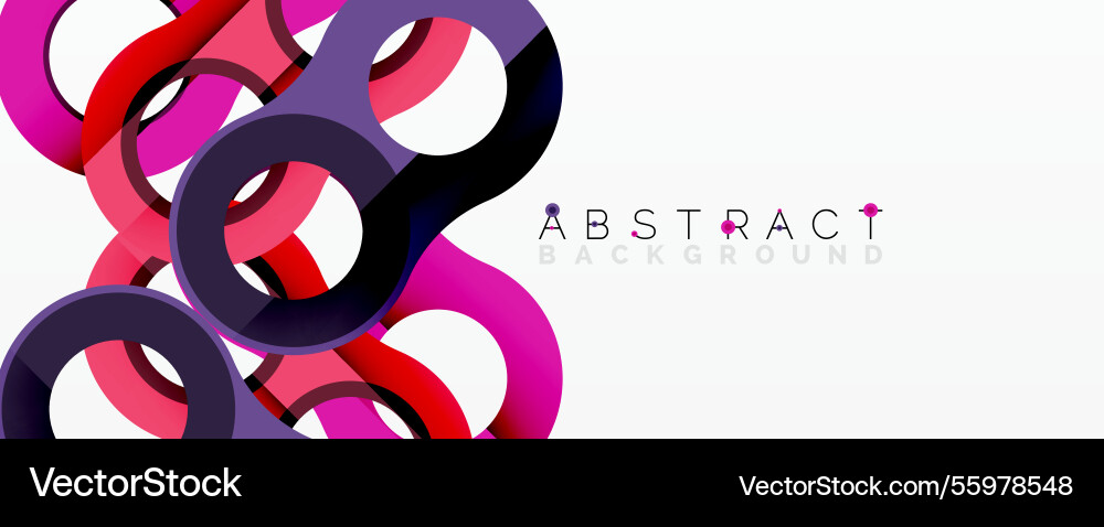 Abstract circle element composition Abstract circle element composition vector image