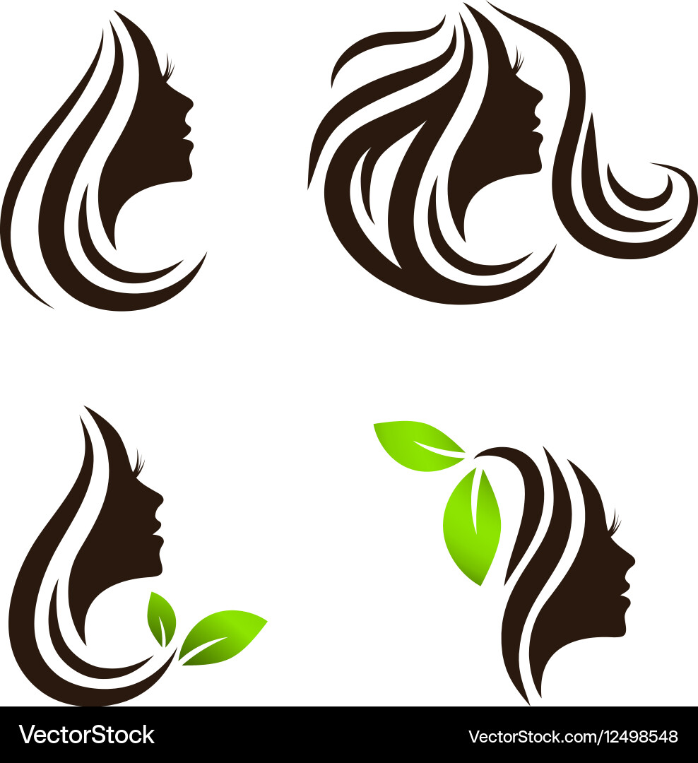 Spa & Beauty Logo Collection Vector Image