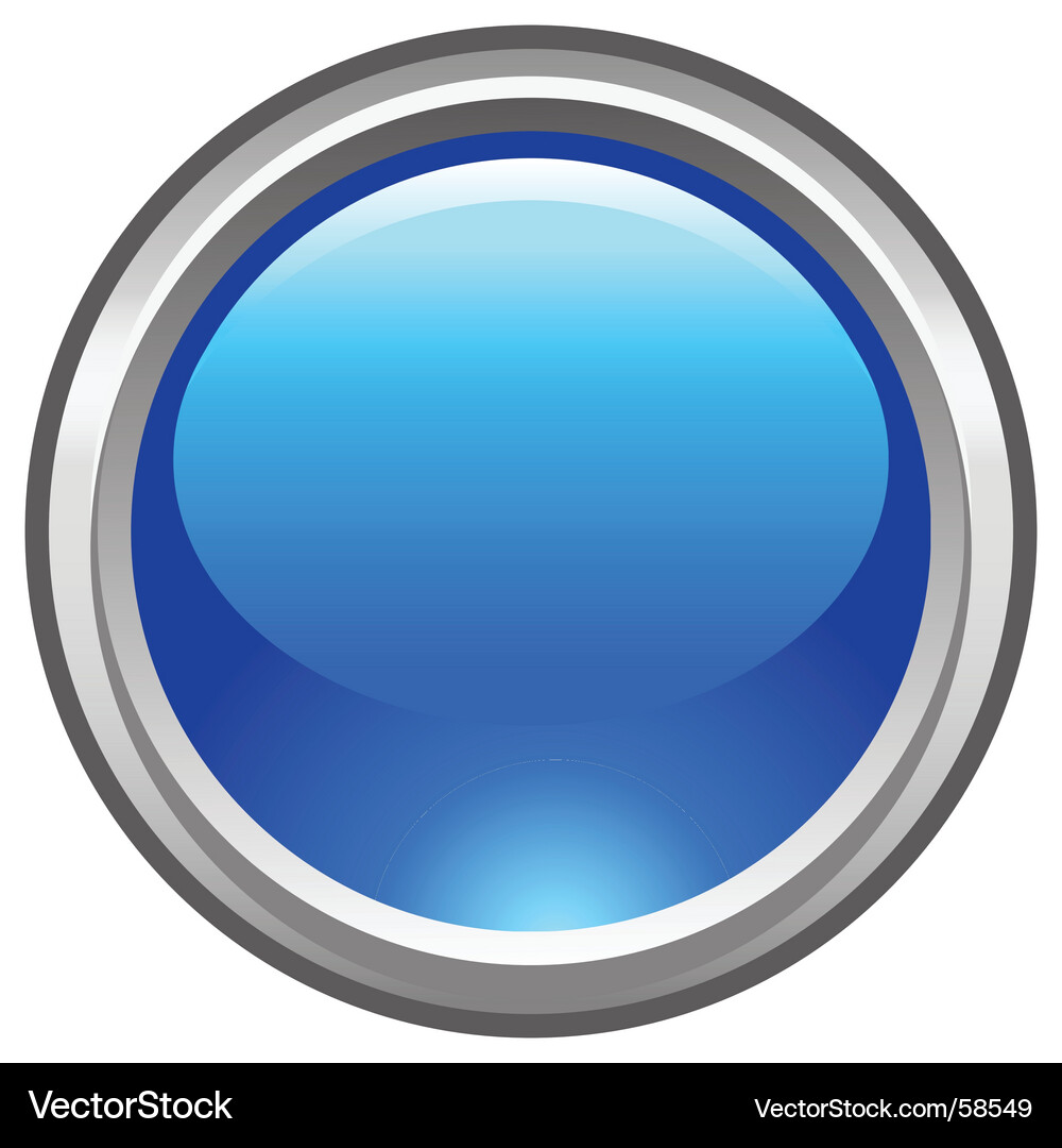 Button Vector Image