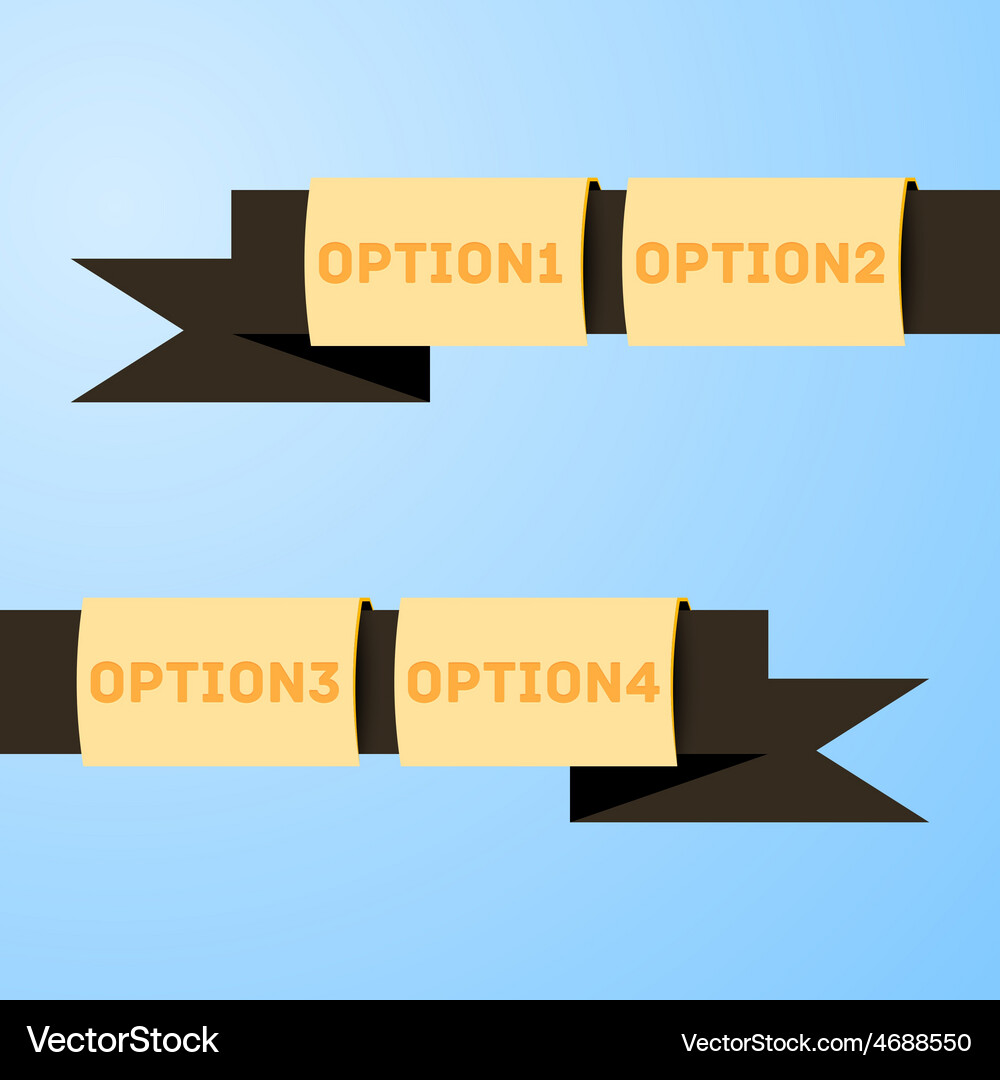 Abstract design element template Vector Image
