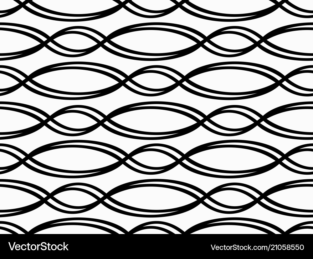 Abstract geometric pattern with waves Abstract geometric pattern with waves vector image